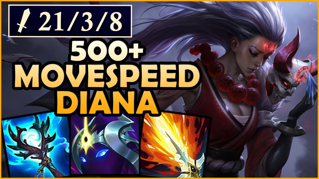 You HAVE to try THIS BUILD - Diana vs Ahri Mid - League of Legends Gameplay