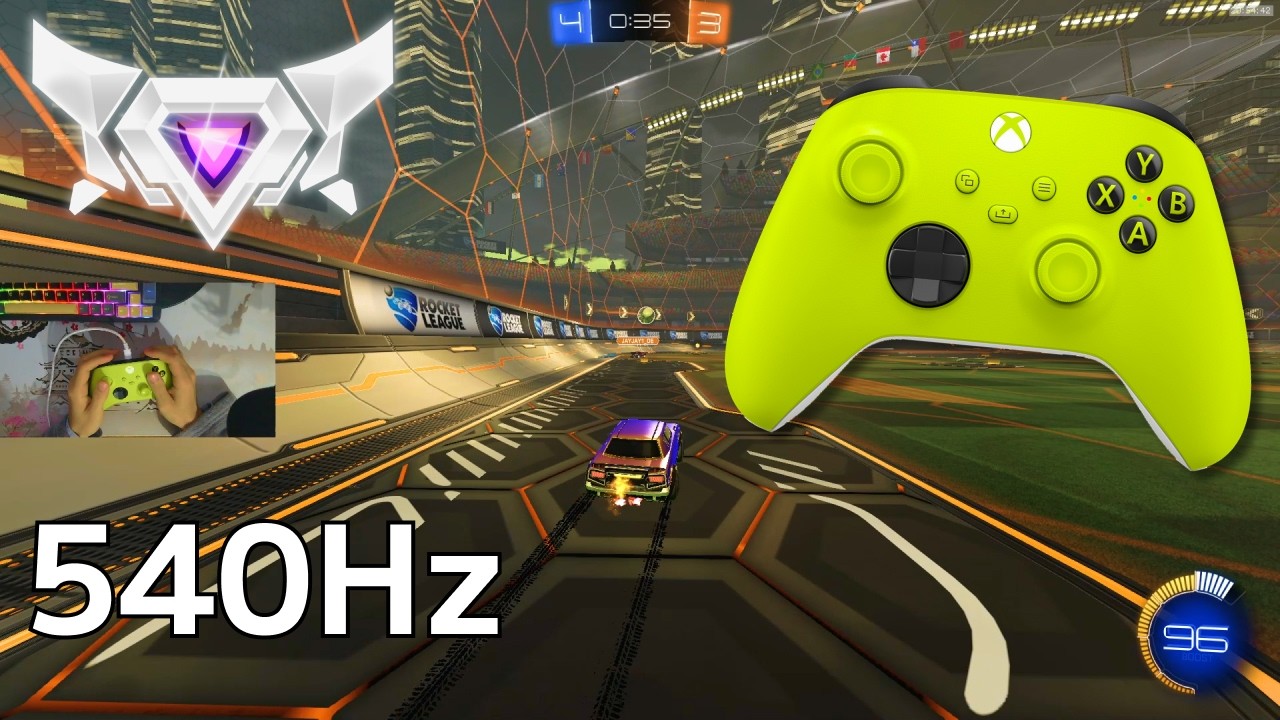 XBOX Series S ASMR 😴 Rocket League Ranked 🏆 Satisfying 360 FPS 4K