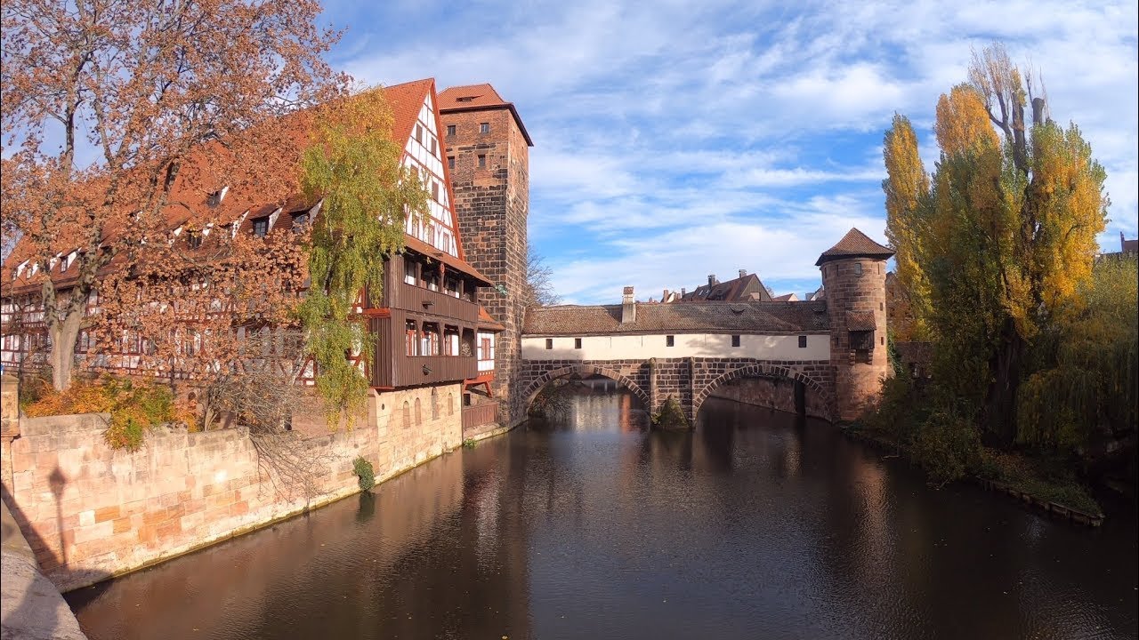 Pegnitzradweg im Herbst 2020