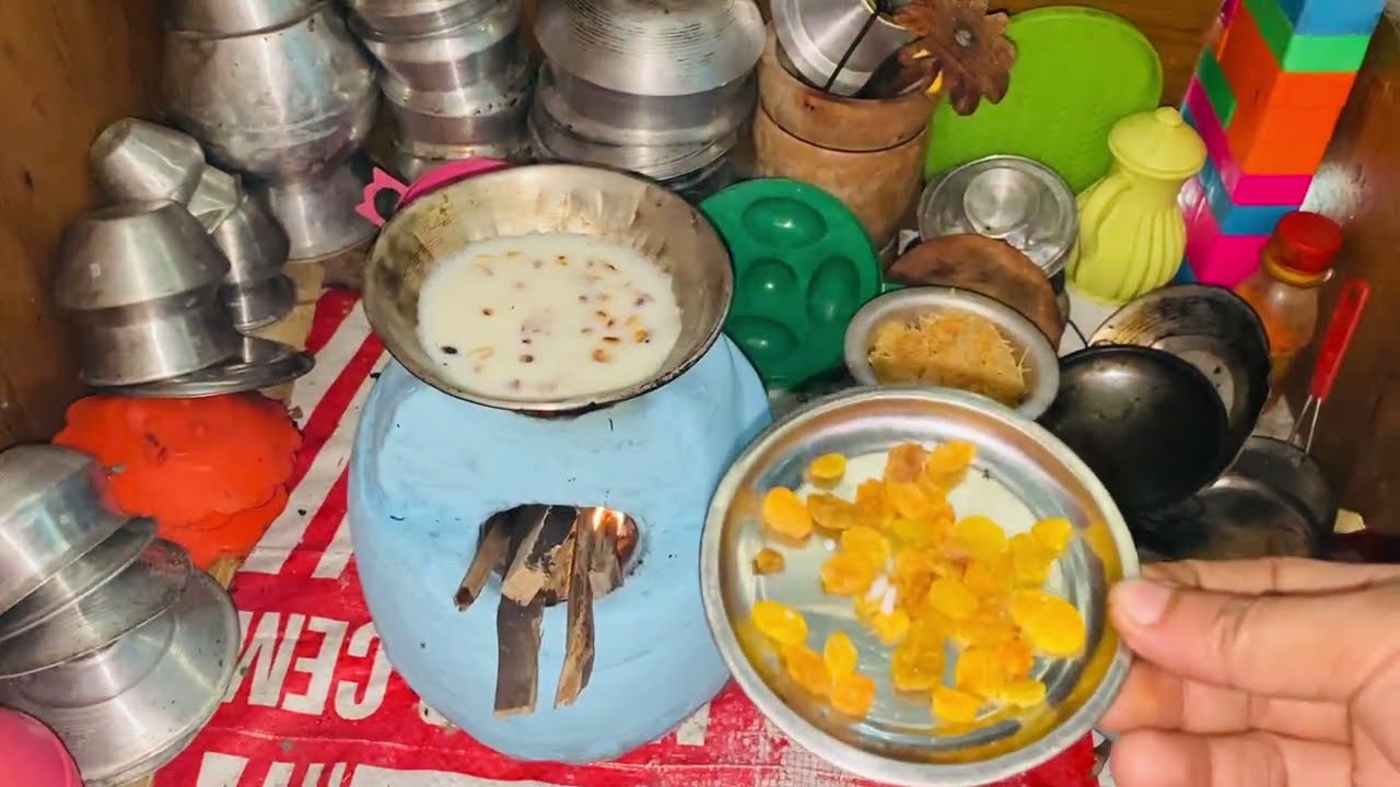 মিনি কিচেনে সেমাই রান্না করলাম 