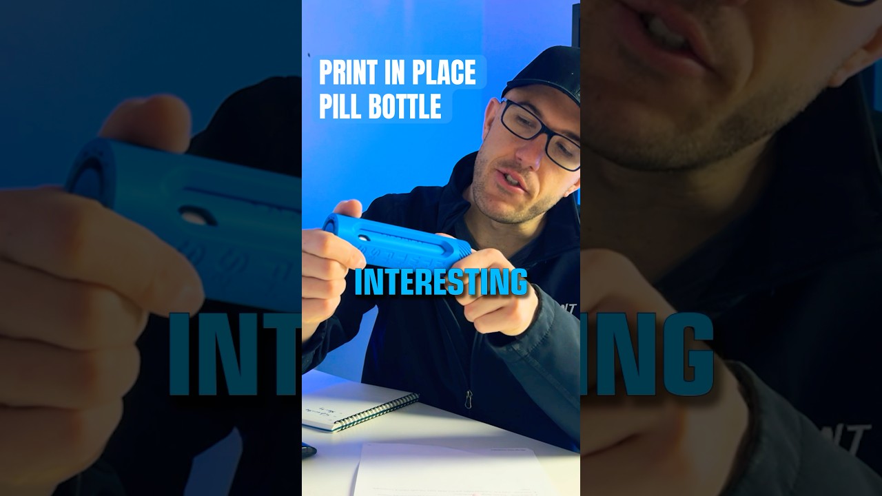 This Pill Organizer Prints Fully Assembled - Here&rsquo;s How #3dprinting #3dprintingideas