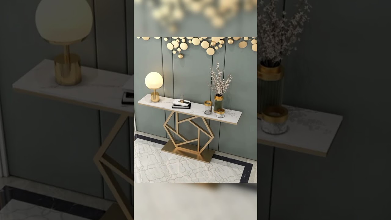 modern console table ideas