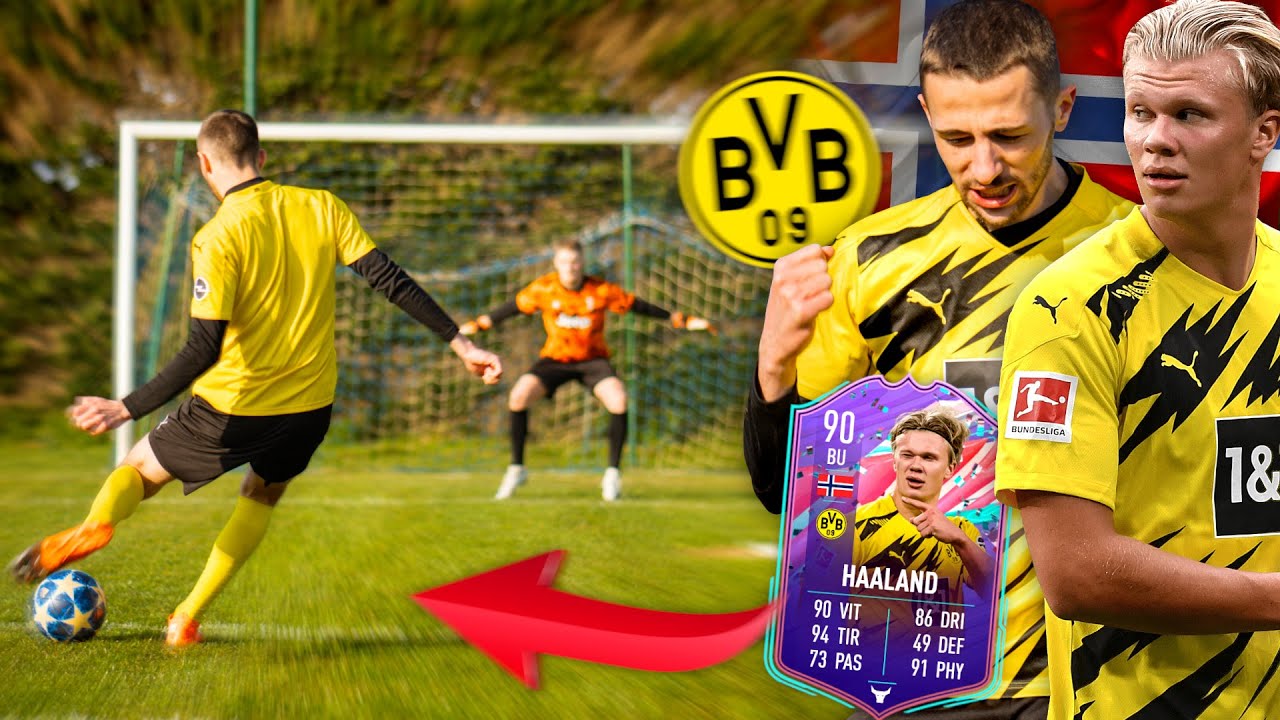 Erling HAALAND CHALLENGE ! (Avec un scénario complètement fou)