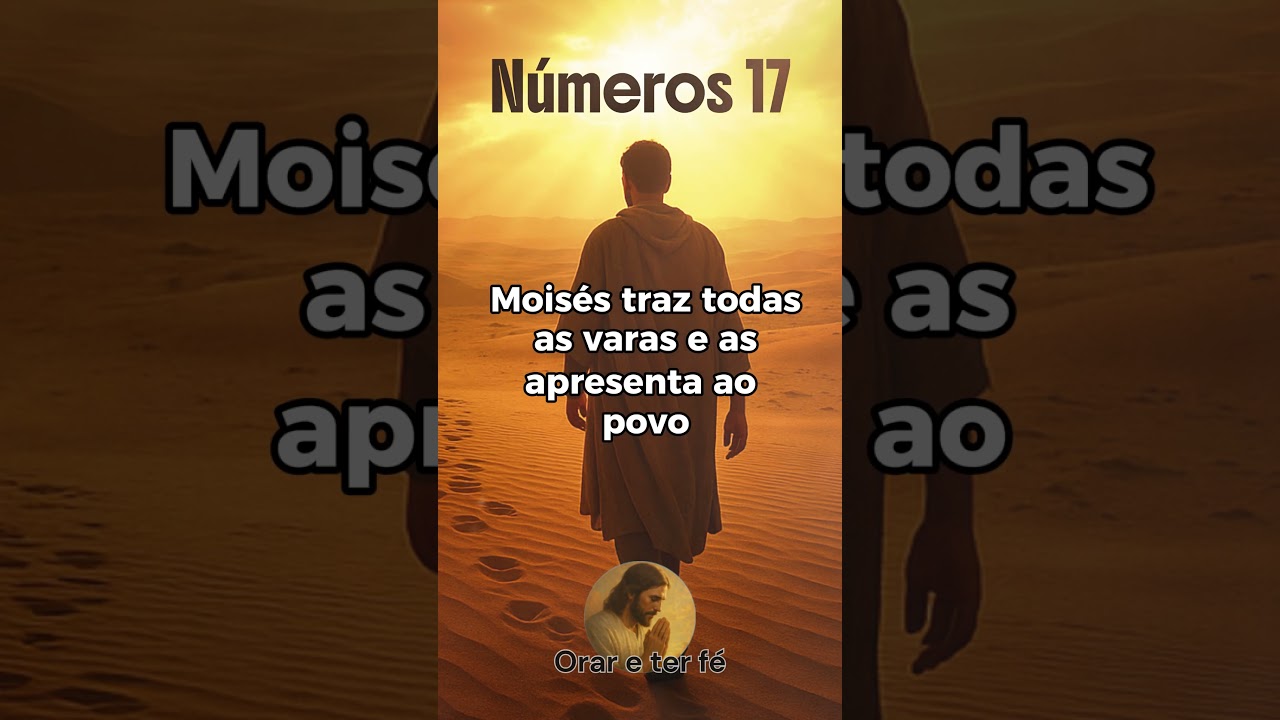 Estudo b&iacute;blico de N&uacute;meros 17: Deus confirma quem Ele escolhe!