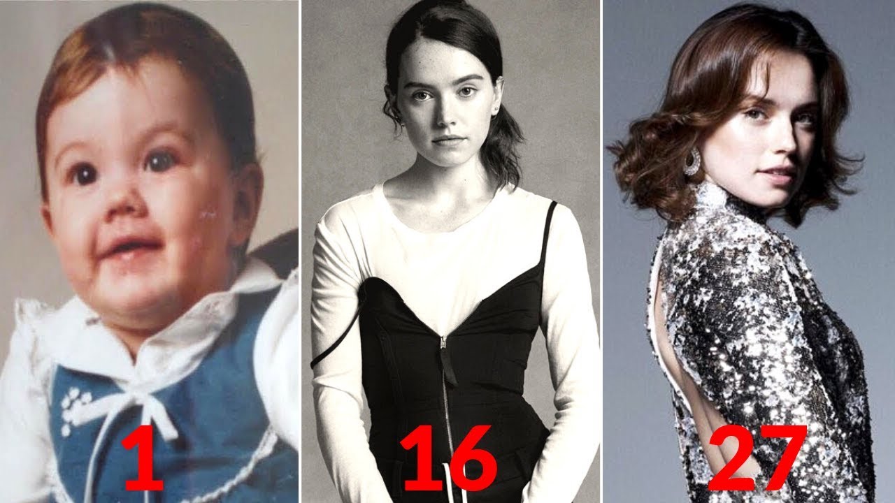 Daisy Ridley Transformation From 1 To 27 Years.