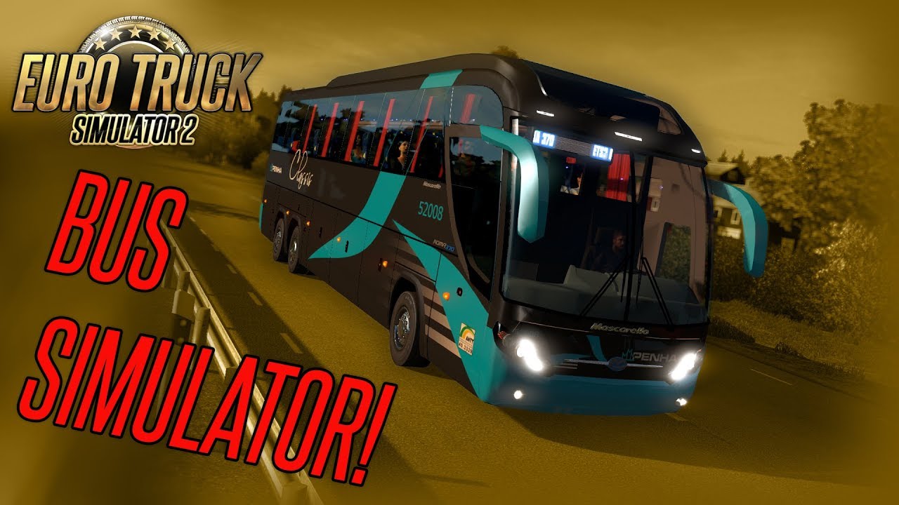 ŘÍDÍME AUTOBUS V EURO TRUCK SIMULATOR 2!