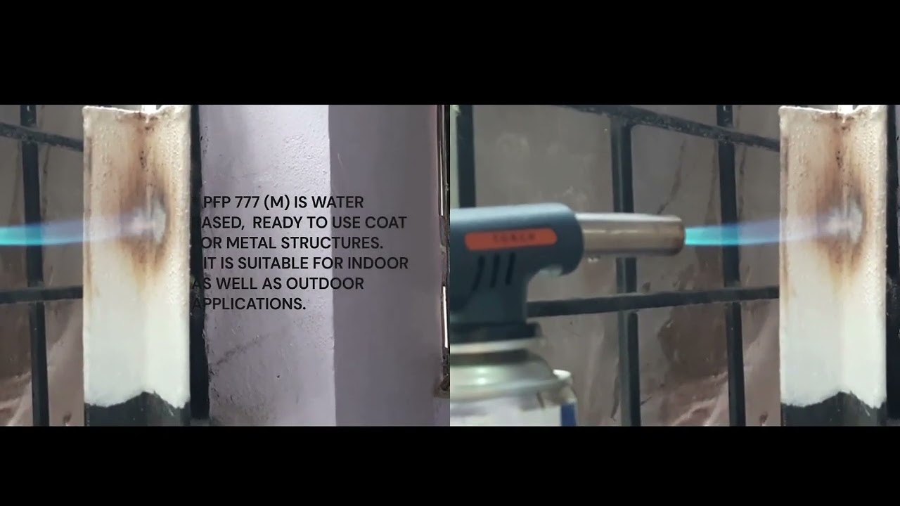FIRE RETARDANT COAT FOR METAL