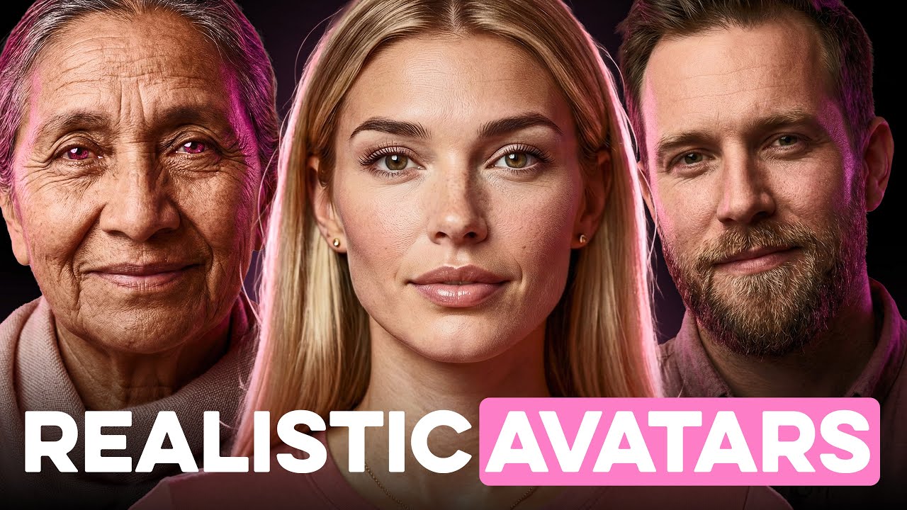 How I Create Realistic AI Avatars (with 100% Lip Sync)