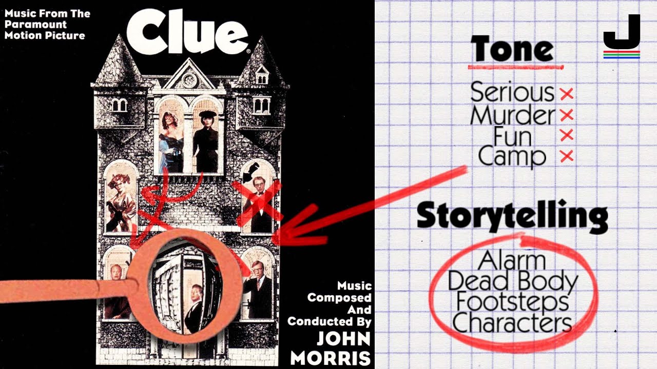 The Evidence found in Clue's Soundtrack