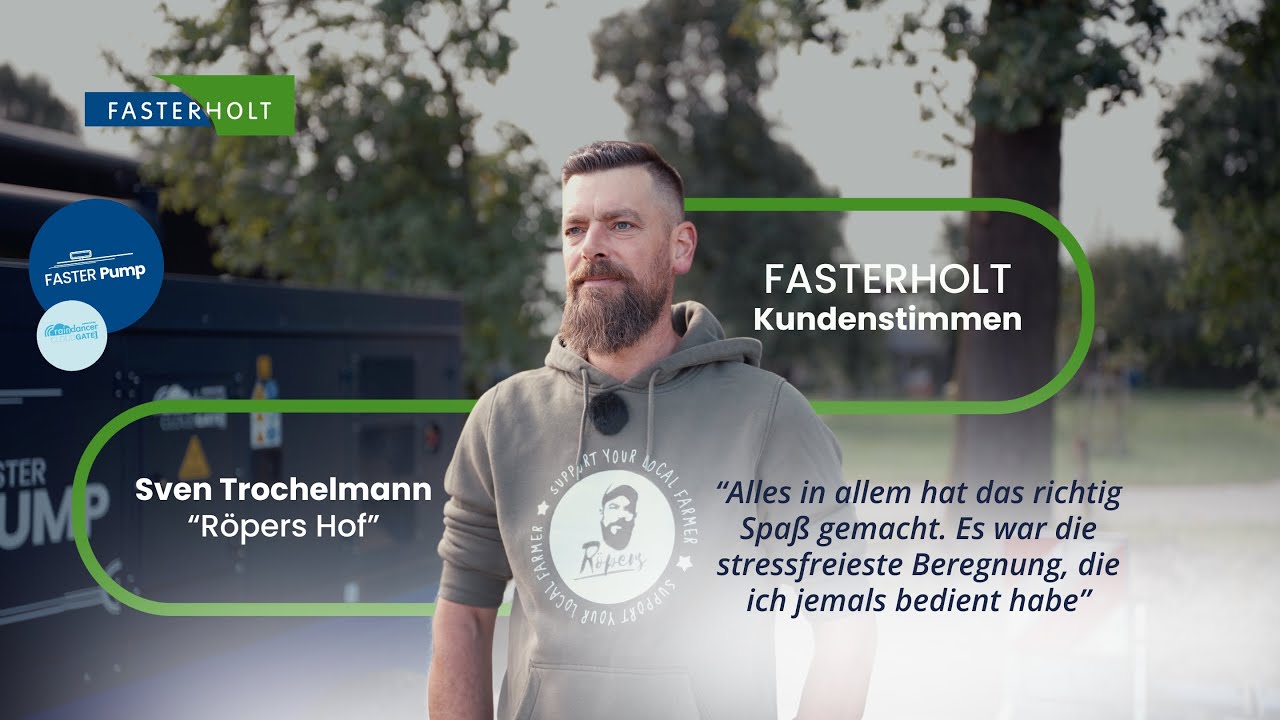 R&ouml;pers Hof, eine Saison mit Fasterholt und FASTER Pump - Fasterholt Kundenstimmen
