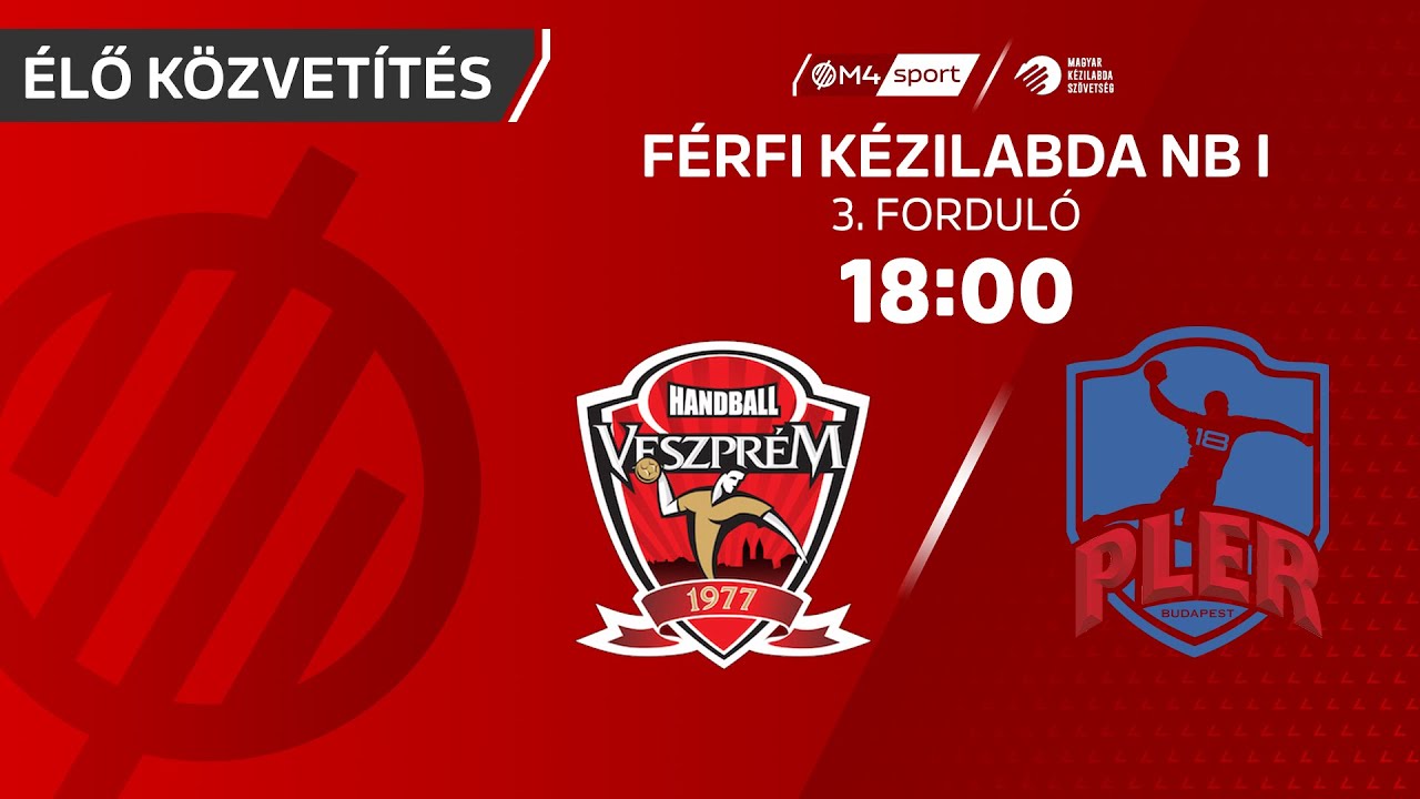 ONE Veszprém HC – PLER-Budapest | férfi K&H Liga | 3. forduló