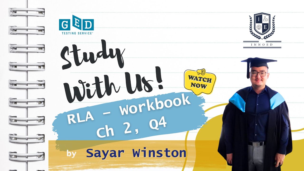 RLA WorkBook Ch2 - Q4 - with exam strategies - by Innovative Education