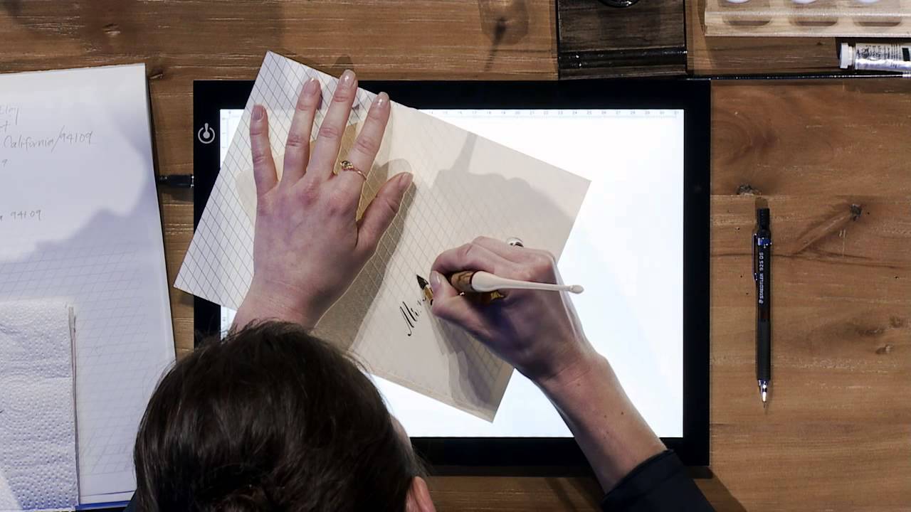 DIY Wedding Invitations: Addressing Envelopes with Calligraphy