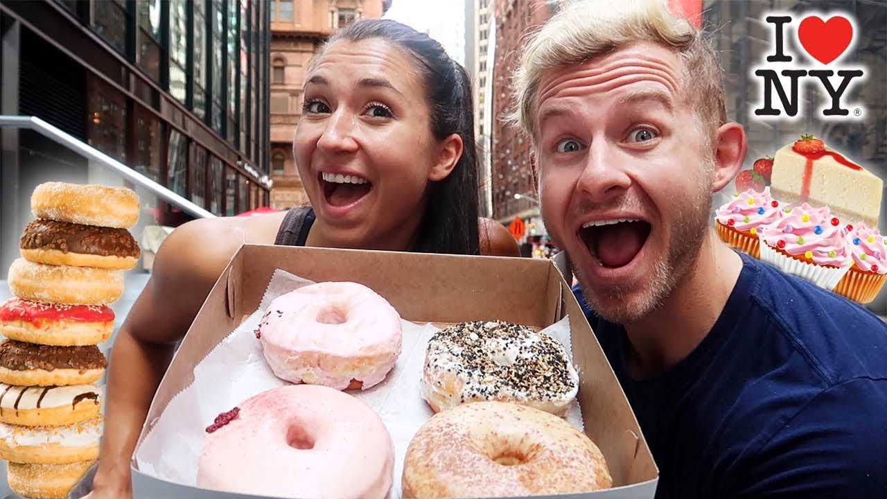 WE ATE THE BEST DONUTS IN NEW YORK CITY! (DESSERT CHEAT DAY)
