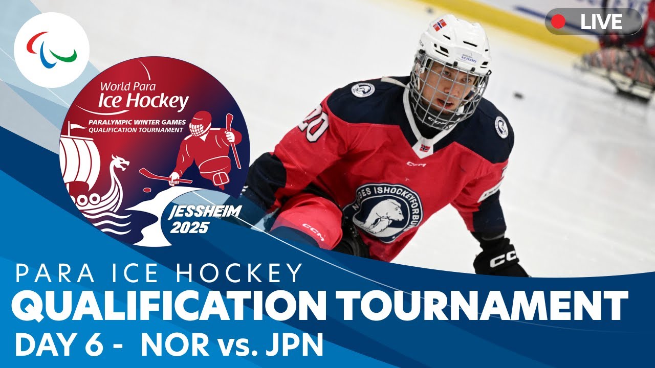 Para Ice Hockey | Norway vs Japan | Day 6 | Qualification Tournament | Jessheim 2025