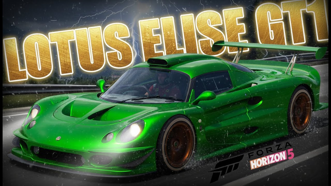 1997 Lotus Elise GT1 Customization Road Race Build with Tune | S1 Class | Forza Horizon 5 Online