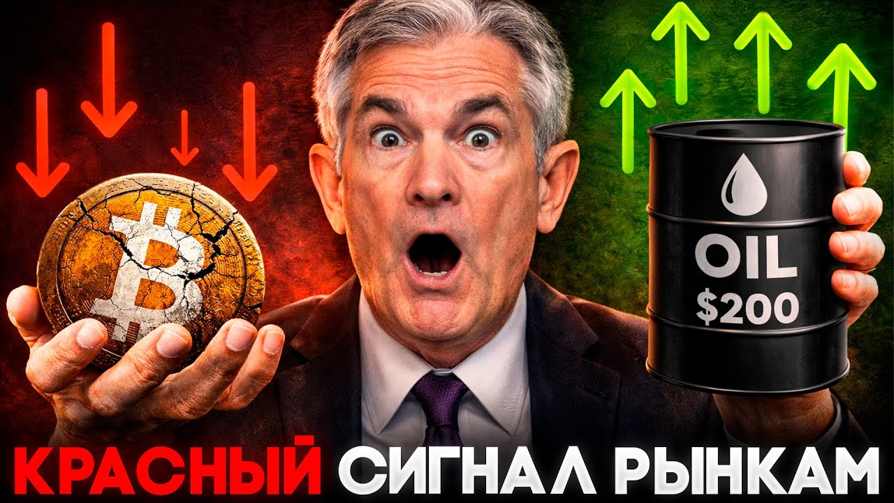Биткоин Этого не ПЕРЕЖИВЕТ? Нефть по $200, ФРС Добивает Рынки