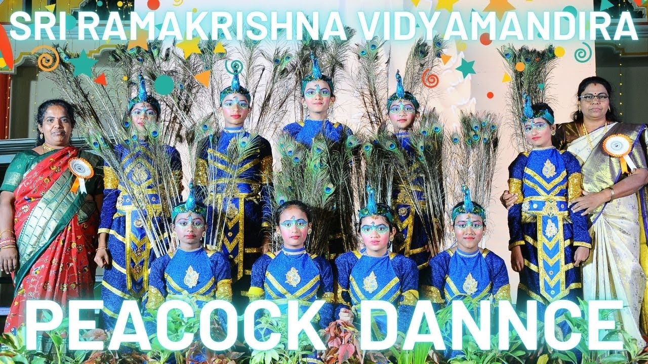 SRV ANNUAL DAY 2024-25 CHIGURU PEACOCK DANCE by 8th girls #trending #srv #peacock #dance #dance #8th
