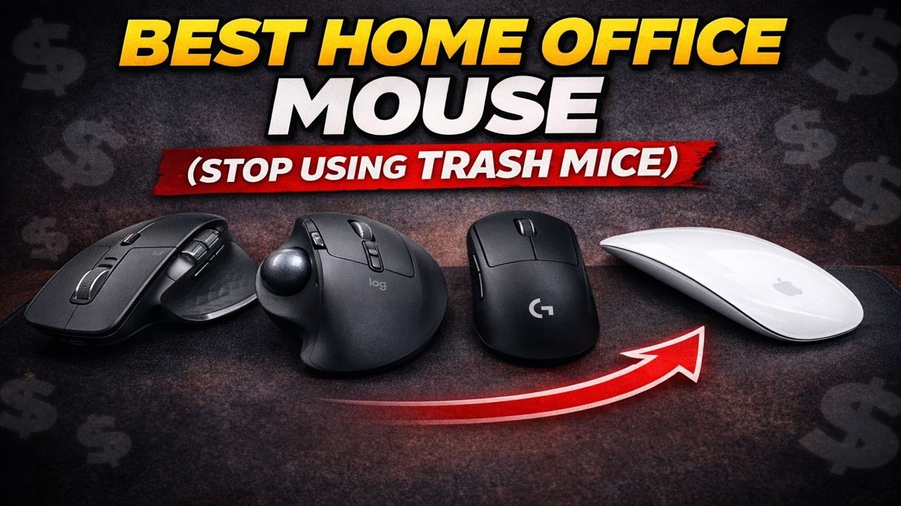Best Mouse for Home Office & Productivity (Stop Using Trash Mice)