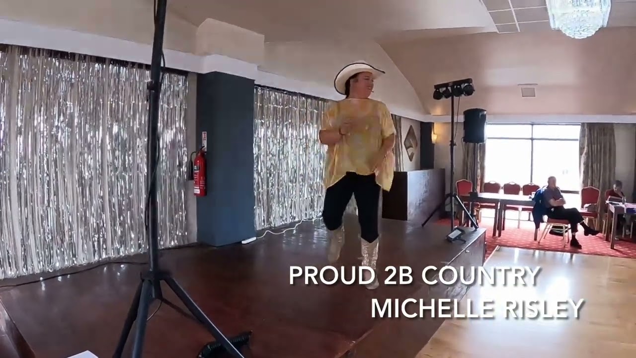 Proud 2B Country Line Dance  choreographed by Michelle Risley