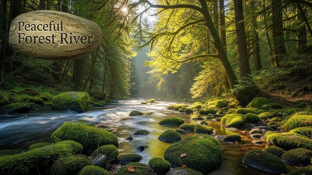River Ambience 🌿 Soothing Flowing Water Sounds for Meditation and Deep Sleep #209
