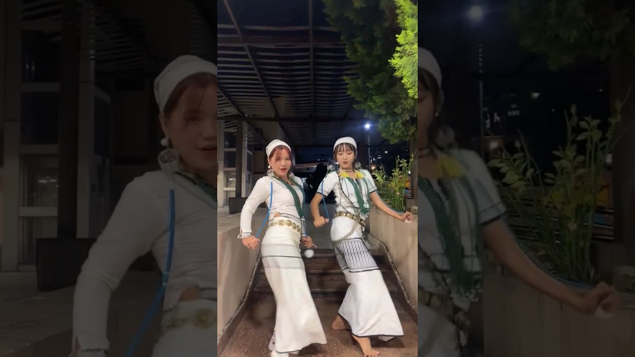 Arunachali Galo tribe beautiful girls dance😍//Northeast India🇮🇳