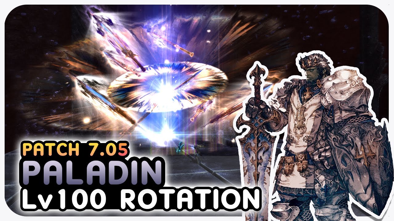 PALADIN Level 100 Rotation Showcase | 2.50s  | 2 Mins | Dawntrail Patch 7.05