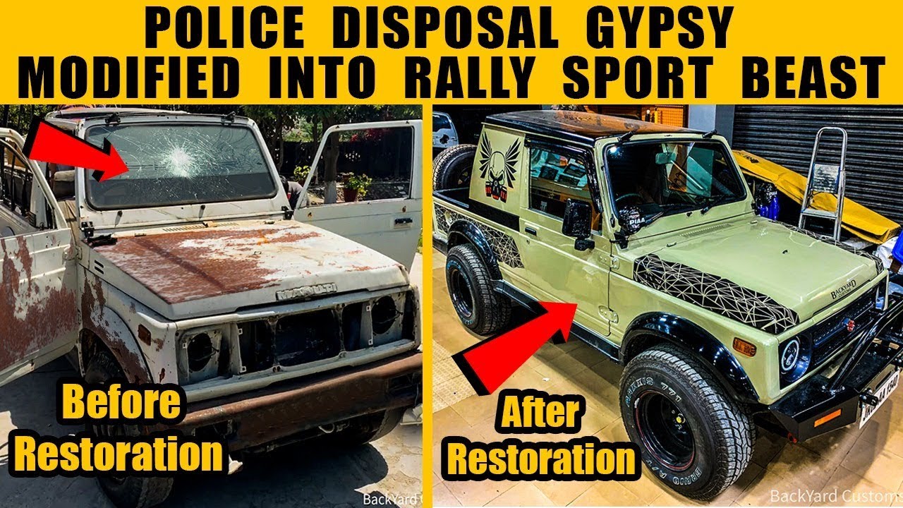 2004 MARUTI SUZUKI GYPSY | PROJECT-BADASS(IN DEPTH VIDEO) | BYC JAMMU