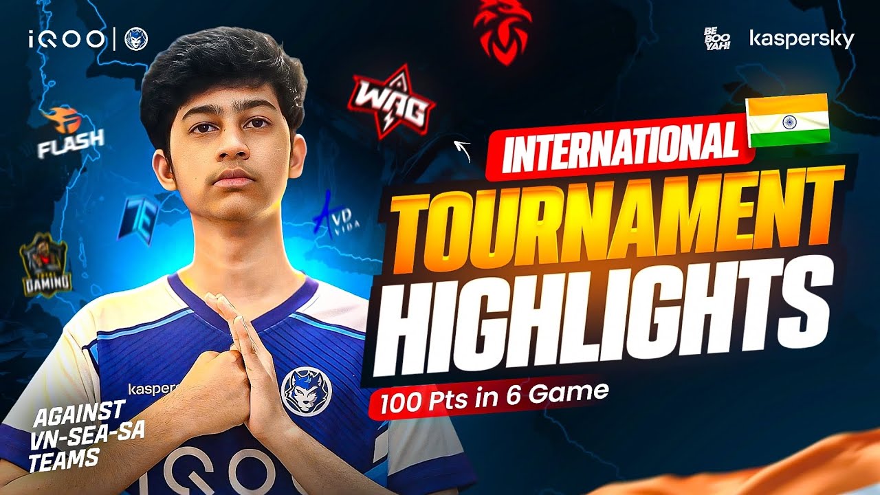 INTERNATIONAL TOURNAMENT HIGHLIGHTS BY iQOORGE.Wota | POV CALLOUTS🗣️| FT.RECKONING ESPORTS  