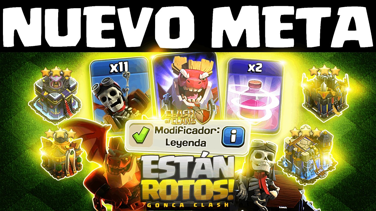 🚨 ROTÍSIMO: DUQUE DRAGÓN con MONTADRAGONES + REANIMACIÓN para PLENOS (TH15–TH18) | Clash of Clans