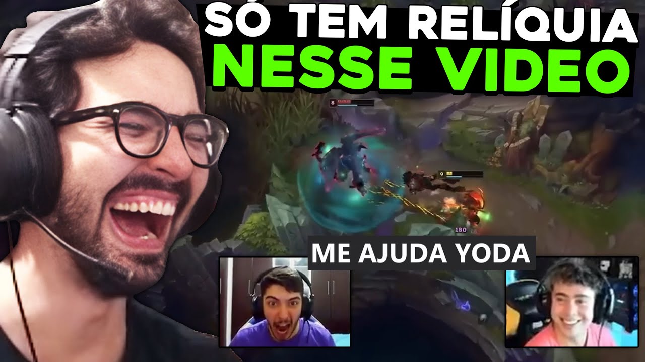 OS CLIPES MAIS NOSTÁLGICOS DO LEAGUE OF LEGENDS BR DA HISTÓRIA! - MYLON REACT
