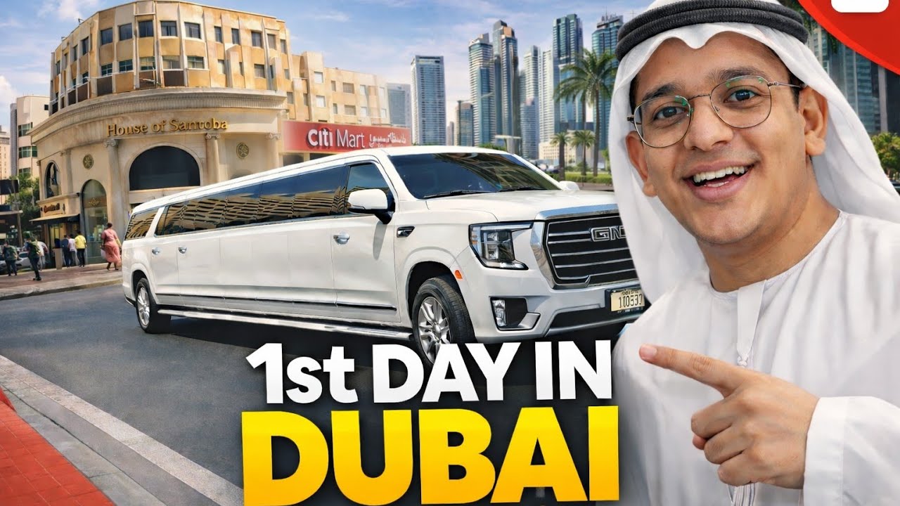 First Day In Dubai 🇦🇪 |Dubai Vlog |Nandish Vlog |New Country |City Of Gold 🪙 |First Day Experience