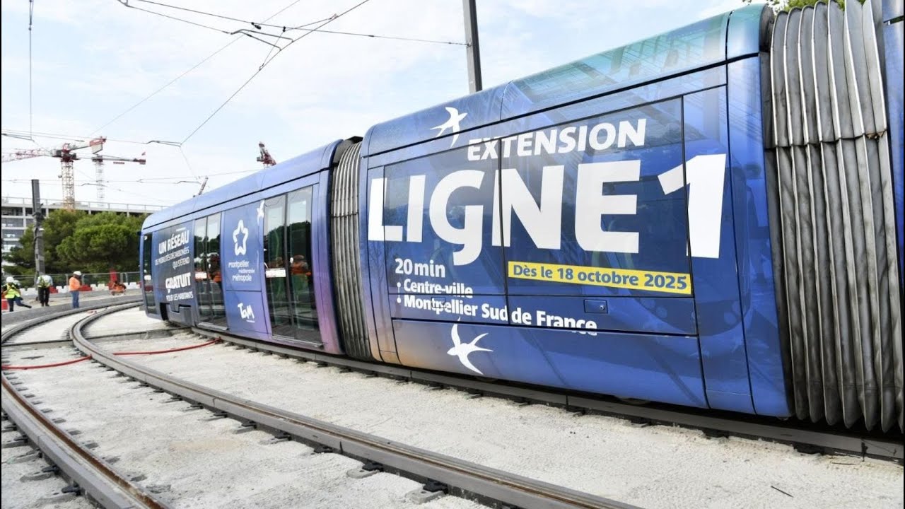 Tramway vers la gare Sud de France : les premières rames vont tester l'extension de la ligne 1