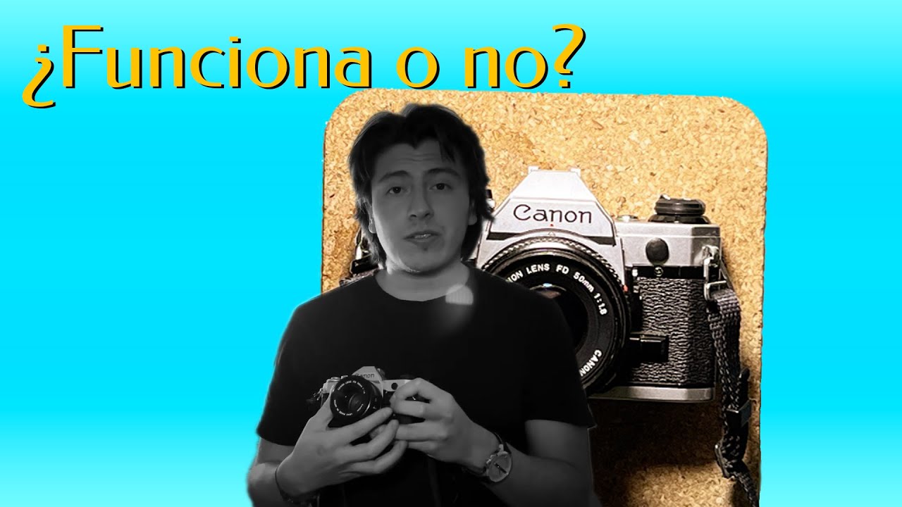 El diafragma NO cambia ¿Funciona mi objetivo? | Apertura Canon AE1 50 mm