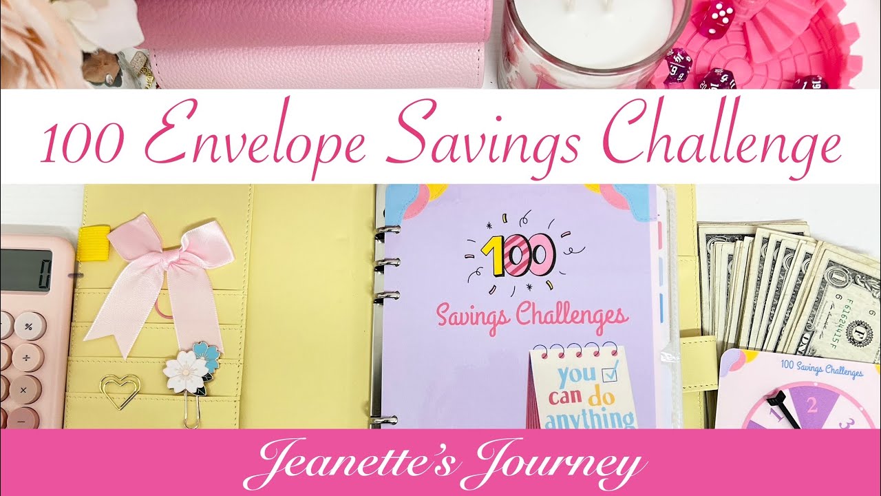 100 ENVELOPE SAVINGS CHALLENGE | CASH STUFFING | LONG-TERM SAVINGS | CASH ENVELOPE SYSTEM