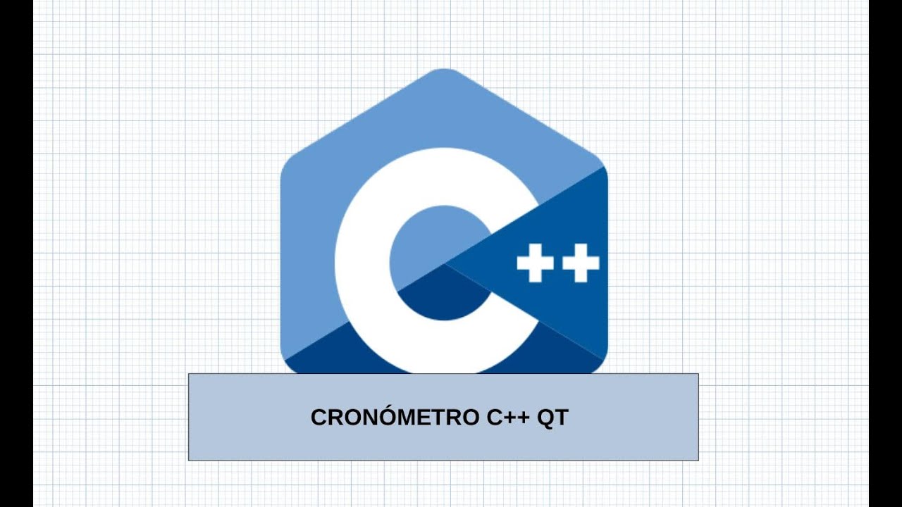 how to create in c ++: stopwatch with graphical interface using QT
