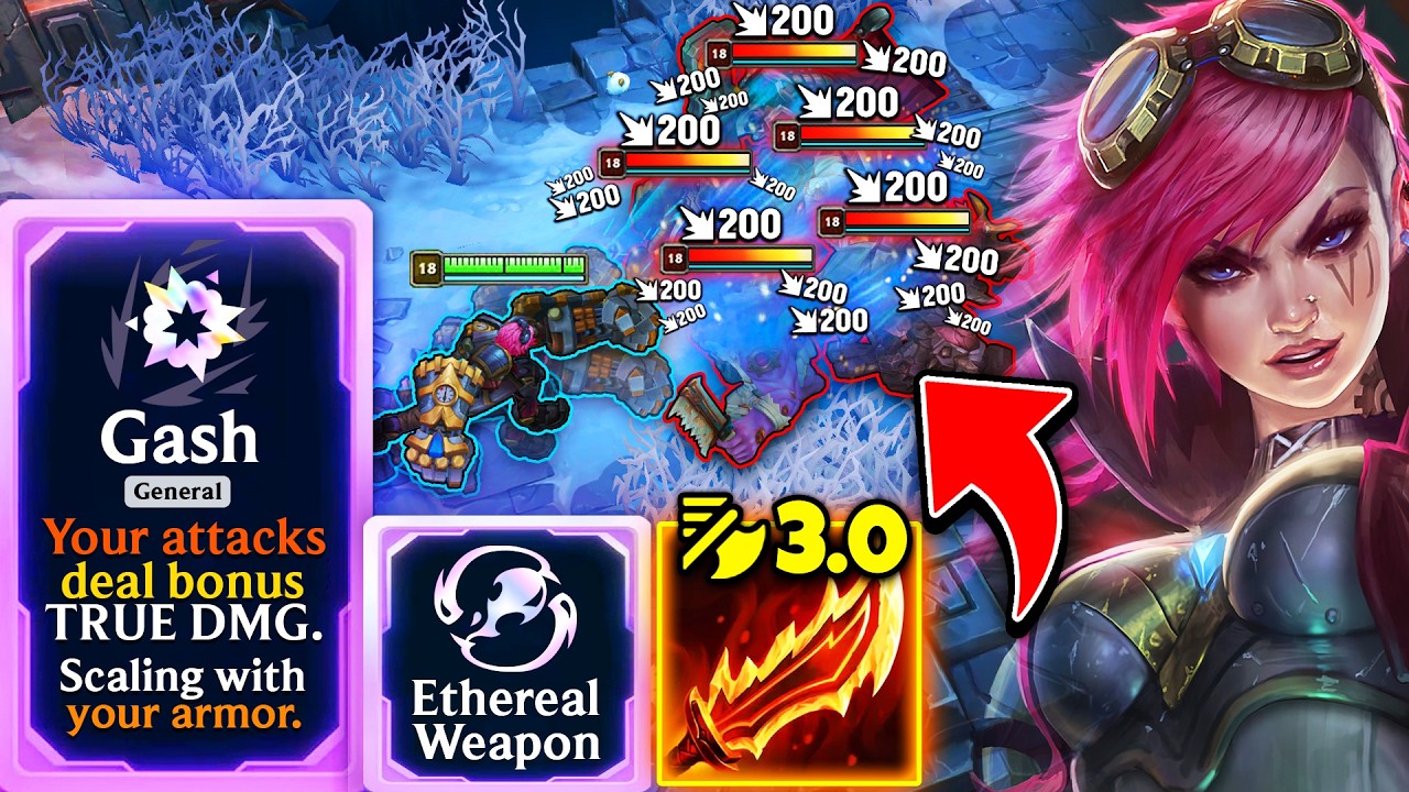 1 in a Billion Odds God Roll Vi: Gash Infinite On-Hit True Damage (CRAZY DAMAGE)
