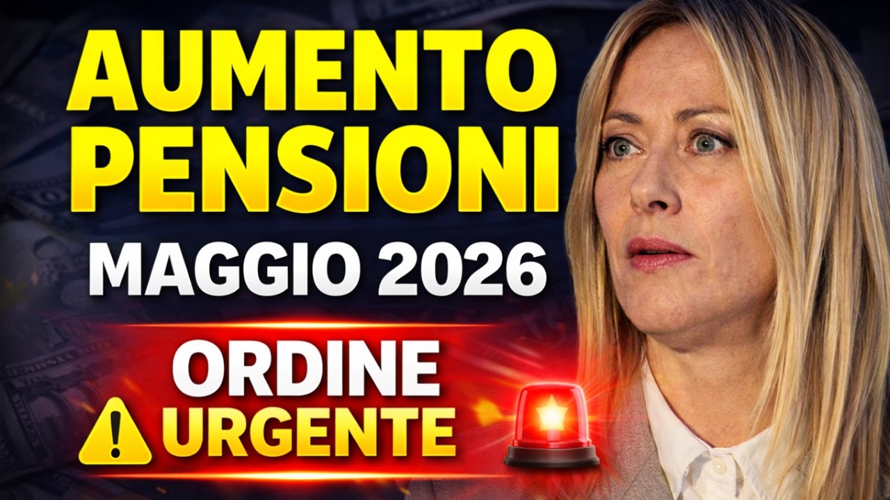 🚨 Meloni Sostiene gli Anziani &mdash; Ordina all&rsquo;INPS di Aumentare le Pensioni a Maggio per i Pensionati