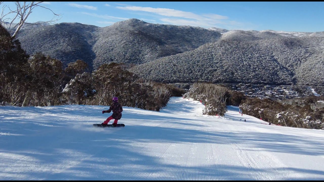 Thredbo - High Noon Full Run - 4K - 23 August 2022