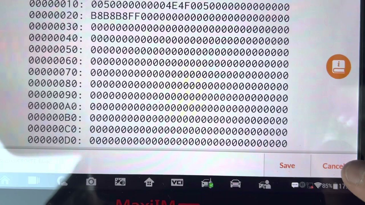 Autel 608 PIN code jeep Grand sherokee