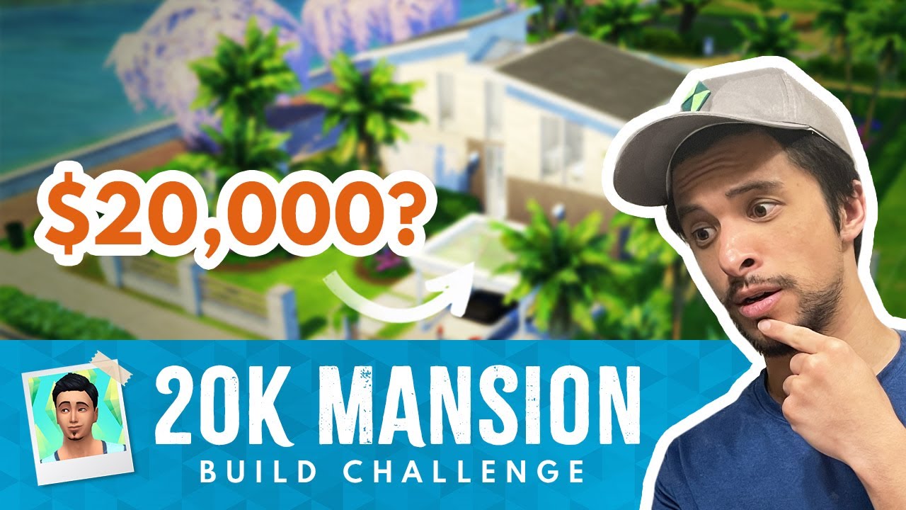 Can I Build a Sims 4 Mansion with ONLY $20,000?