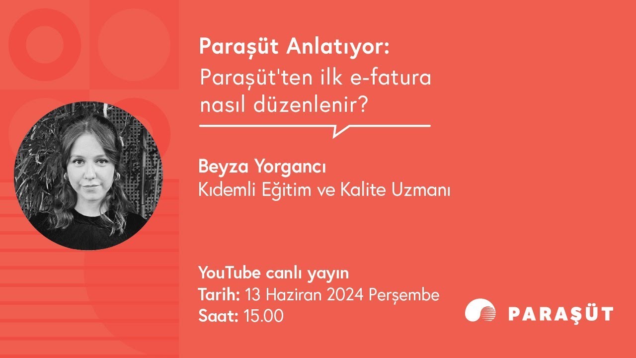 Paraşüt'ten ilk e-fatura nasıl düzenlenir?