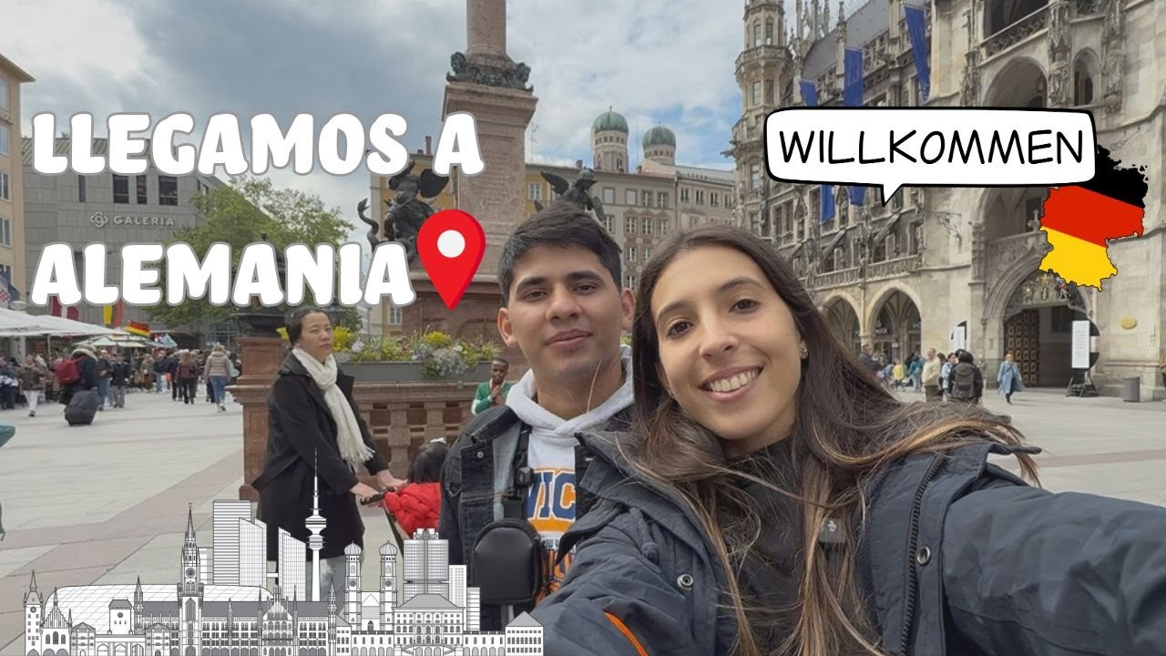 NUESTRO PRIMER DÍA EN MÚNICH🌏🍻🥨Y YA CONSEGUIMOS TRABAJO! 🙌🏽💪 WORKING HOLIDAY