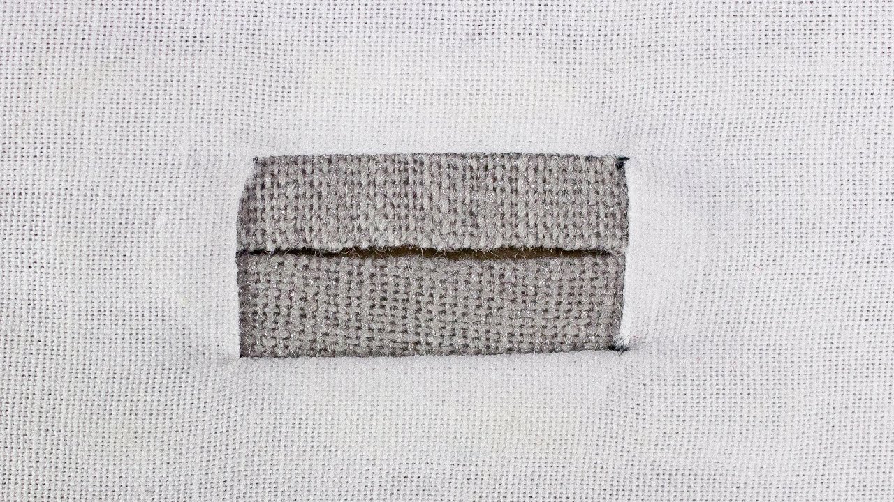 Bound Buttonhole - 2 piece