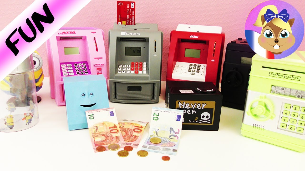 Tirelire ultime/Comparaison de distributeurs de banque!