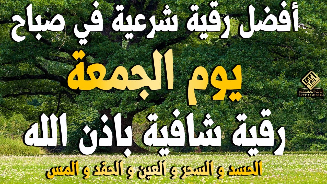 الرقية الشرعية | رقية شرعية قوية | لعلاج السحر و العين و الحسد بإذن الله -القارئ أيوب مصعب
