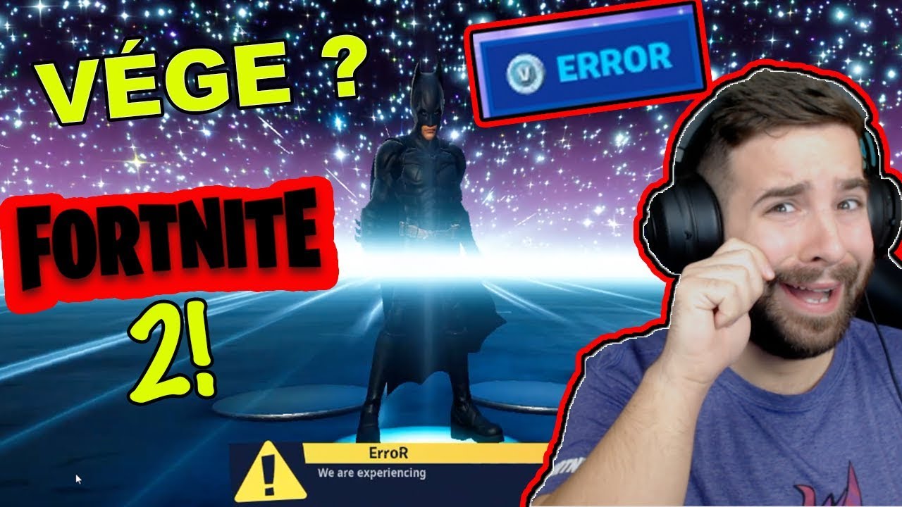 VÉGE a FORTNITEnak ? - MI LESZ MOST és MI TÖRTÉNT ? | FORTNITE  END EVENT REAKCIÓ