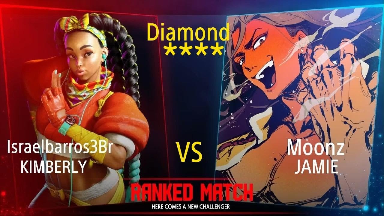 Israelbarros3Br (Kimberly) VS Moonz (Jamie) - Street Fighter 6