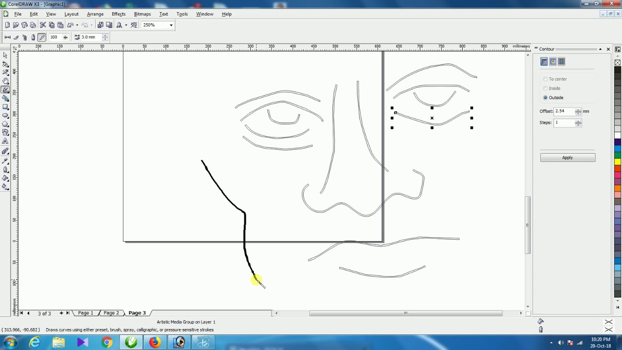 COREL DRAW X3 TUTORIAL 4
