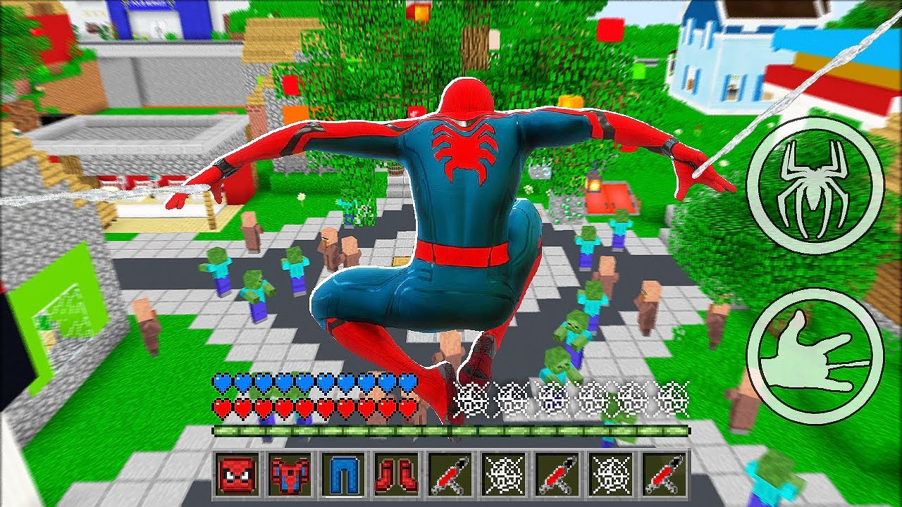 FERİTED VS ÖRÜMCEK ADAM 🕸️🕷️ - Minecraft